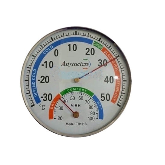 Wenshiduji Anymeters Thermometer and Hygrometer Wall Table for Indoor Use - TH101B