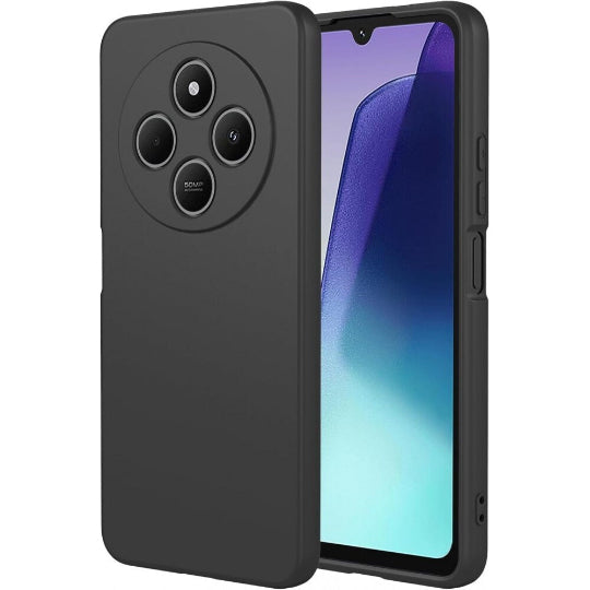 Linkplus Silicone Back Case for Redmi 17C Black