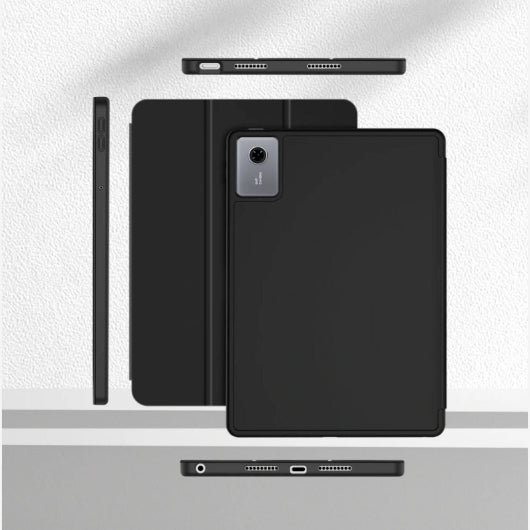 Smart Sleep Wake Case For Lenovo Idea Tab 11" 2025 Tb336fu Tb336zu Tri-Fold Soft Shell  Flip Cover