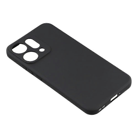 Cookover Quality Silicone Back Cover Case For Oppo Reno 14 (Black)