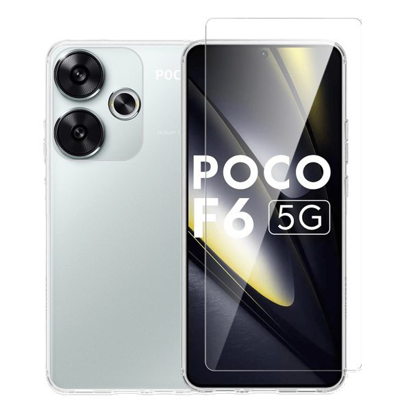 Tempered Glass Premium Screen Protection For POCO F6 5G