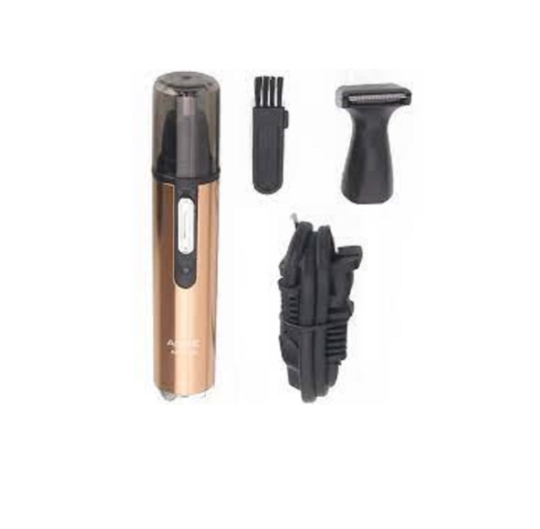 Aoke AK-2088 Trimmer Machine Men Rechargeable Face Nose Eyebrow & Ear