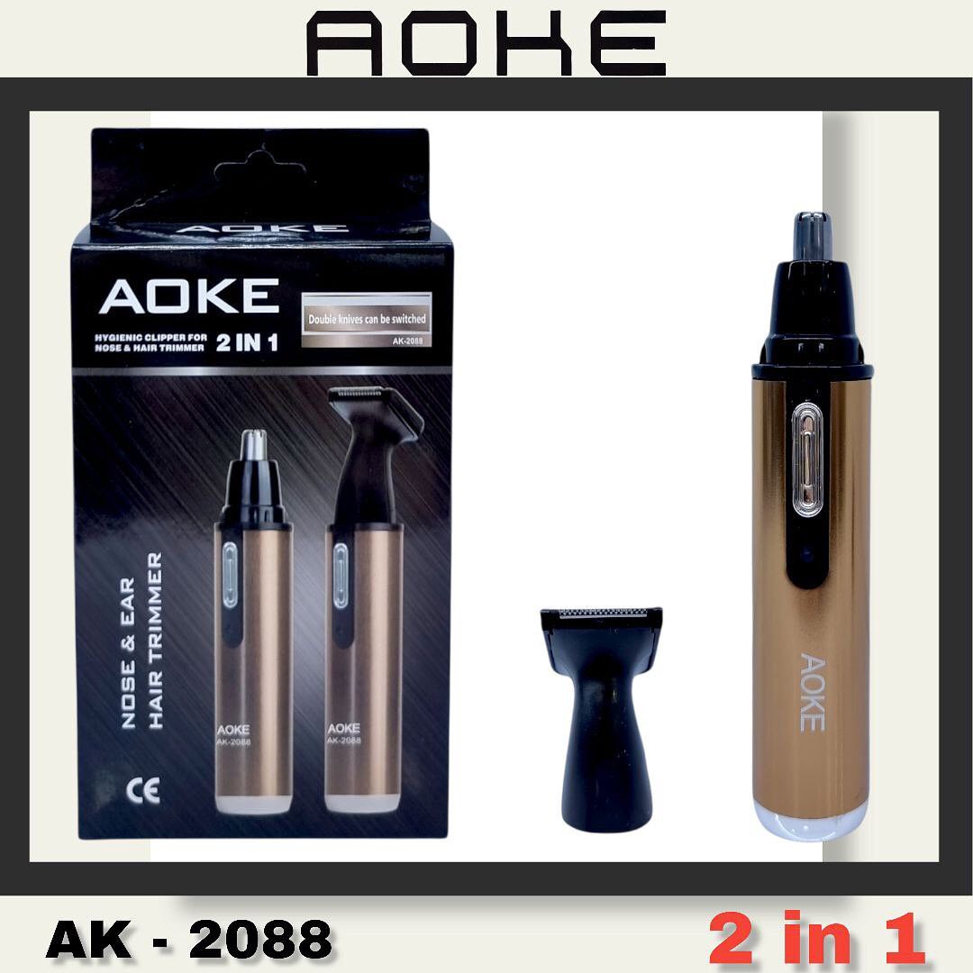 Hair clipper - Trimmer 2 in 1 rechargeable AOKE AK-2088 