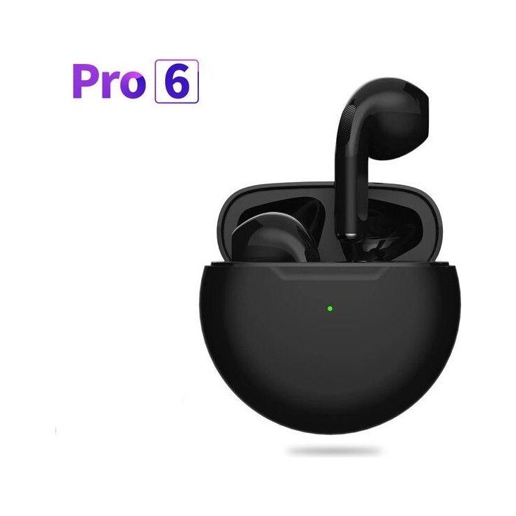 Mini Air Pro 6 TWS Wireless Headphones Bluetooth Black