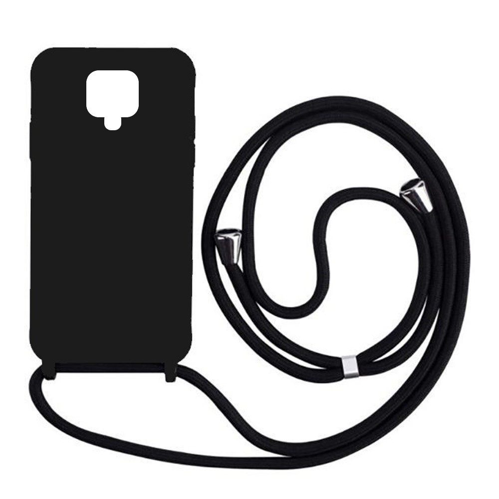 Silicone Cover With Cord For Redmi Note 9 Pro / 9 Pro Max / 9s