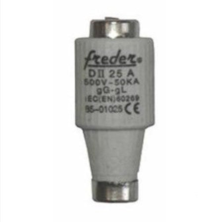 DII E27 25A Freder lampholder D-Type Fuse Link gG-gL 500V AC IEC(EN) 60269-3 1Pcs 85-01025