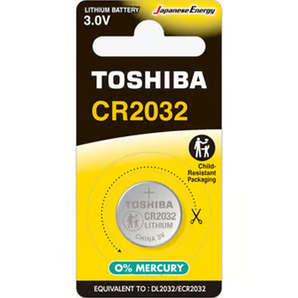 TOSHIBA Battery CR2450 Lithium 3.0V 1pcs