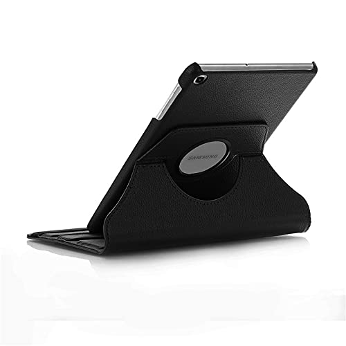 360° Rotating Protective Stand Book Cover Case For Samsung Galaxy Tab A7 Lite 8.7" (T220 / T225) Black
