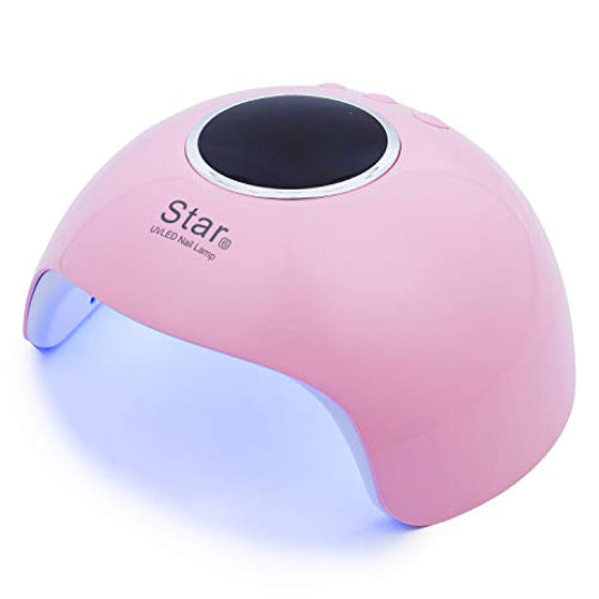 Star 6 Nail Dryer LED UV Lamp For Manicure LCD Display Drying All Gels Polish Nails Art Tools 36W