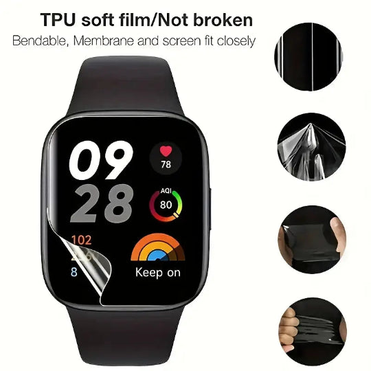 3D Curved Screen Protector For Redmi Watch 3 Active/Lite (Clear)