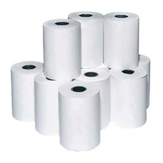 A&G Thermal Paper Roll & Thermal Receipt Paper Roll 57x50mm 25m 48gsm - 10pcs
