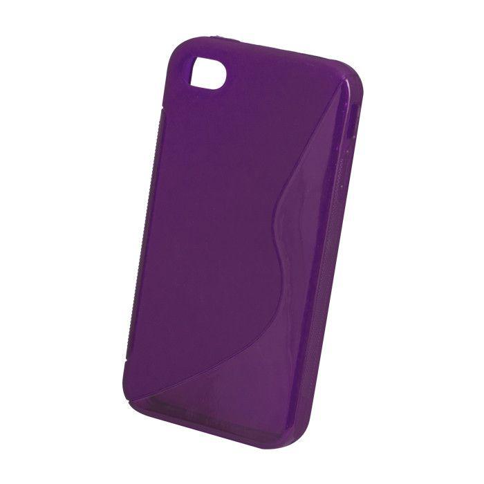 Silicone Cover For Samsung i8260 Core Purple