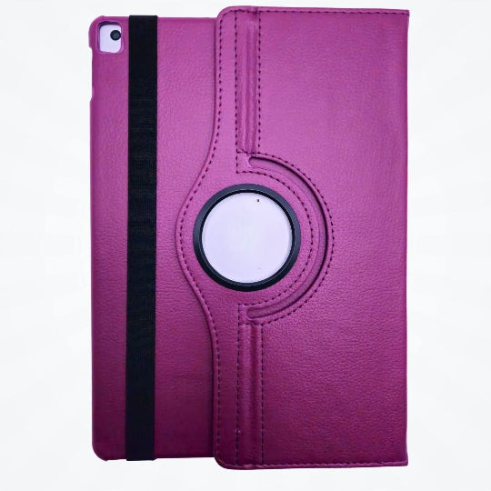 Smart Book Case 360° Rotation for iPad 10.2" 9th Gen, (2021) 8th Gen, (2020) 7th Gen, (2019) / iPad Air 3 (10.5") iPad Pro 10.5) 3th Gen, (Purple)