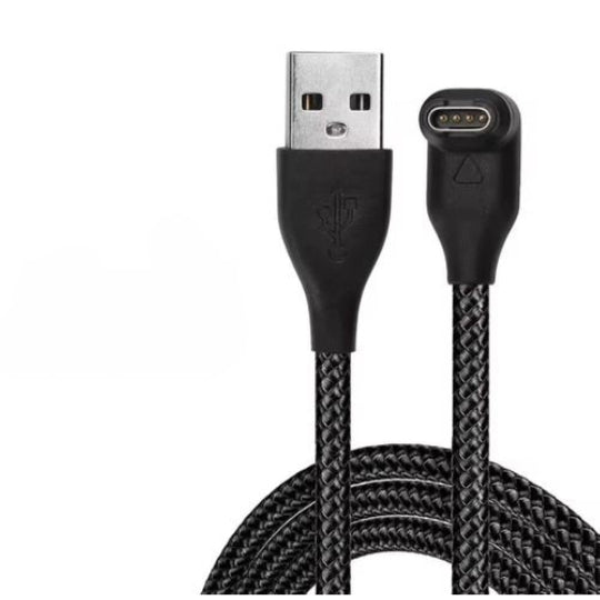 Charger Cable 1m for Garmin Fenix 7/7S/7X/6/6S/6X/5/5X/5S Vivoactive 3 Forerunner 945 935 245 Instinct 2 Black