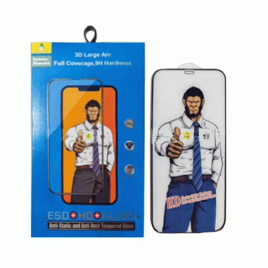 Welement Anti-Static And Anti-Dust Tempered Glass Full Coverage for iPhone 11 / XR