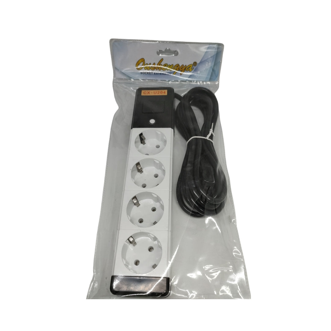 Socket Multi-Position European-Style Multi-Function 4 Socket Switch Multi-Position