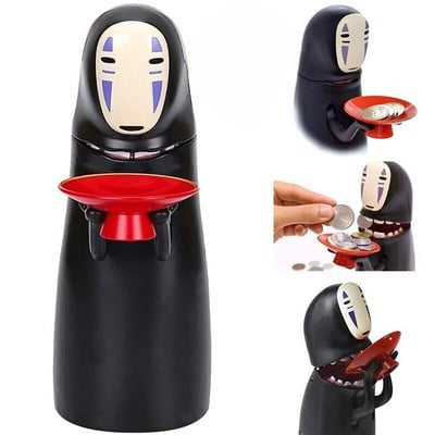 Faceless Piggy Bank,No Face Coin Bank, No Face Piggy Bank,Auto Eat Coin Music Piggy Bank,