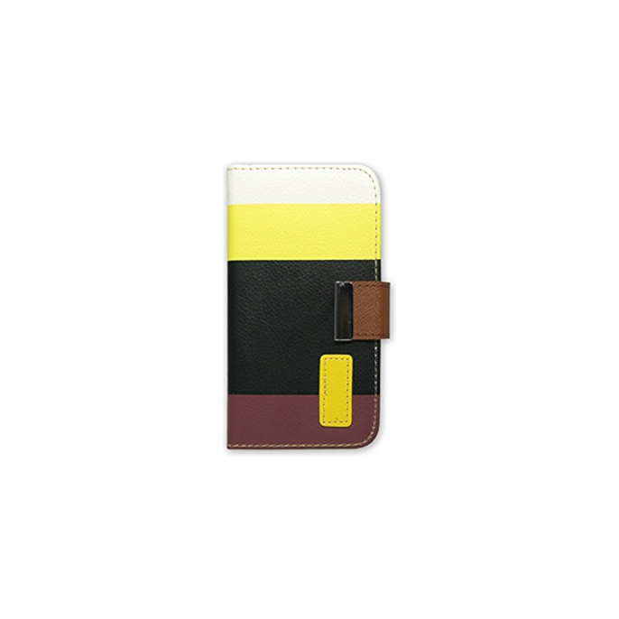 Book Cover For Samsung Galaxy Note 2 N7100 Yellow