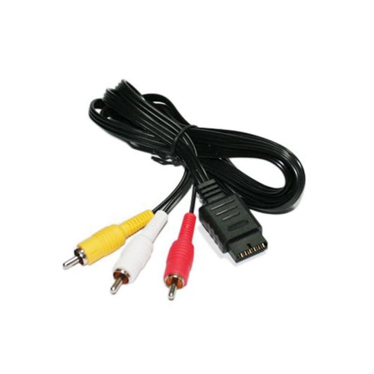 TV RCA To AV Video Cable For Sony PlayStation 1/2/3 (1.8m) (Black)