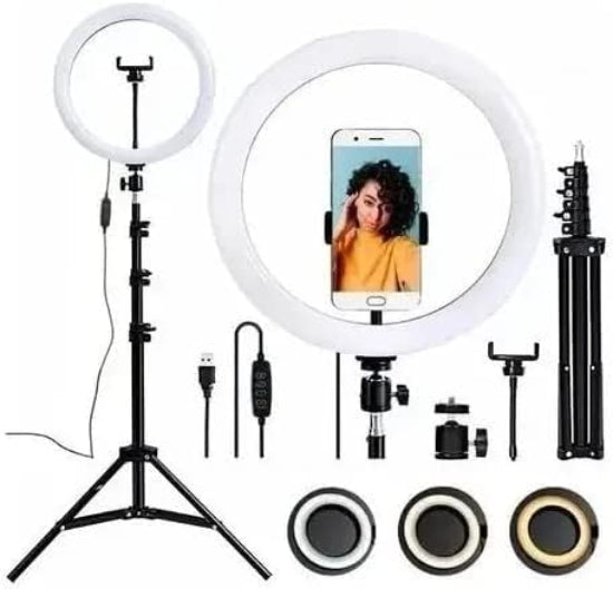 12 inch Polegadas Led Selfie Ring Light 30CM With 2.1m Tripod Stand QX-300