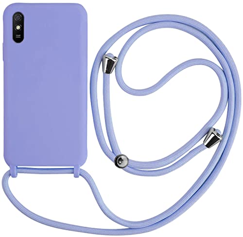 Premium Silicone Case With Cord Back Cover for Redmi 9A / 9ΑΤ / 9i