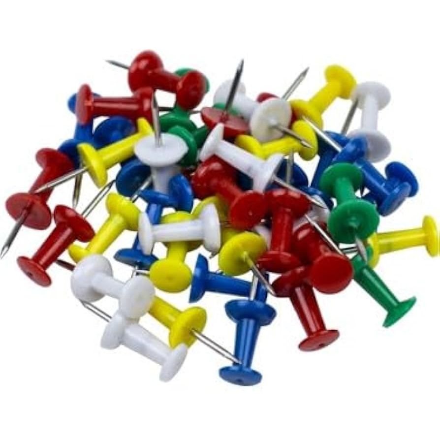 Multicolor Decorative Fastener - 100 pcs