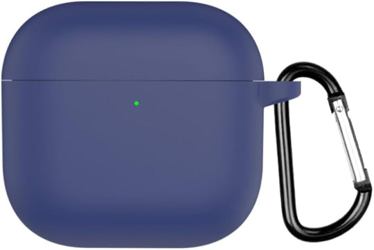 Soft Silicone Case with Clip Hook Silicone Case for Apple AirPods Pro 3 (Dark Blue)