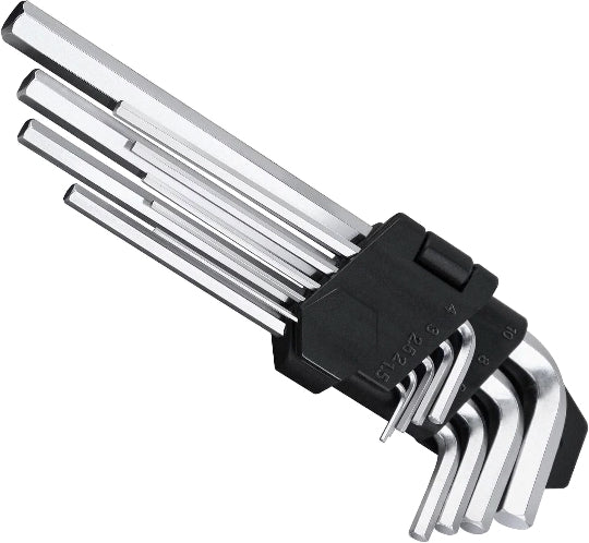 FT Tools 9 Pcs Hex Key Set, Allen Wrench Set Repair Tool Set 1.5mm-10mm