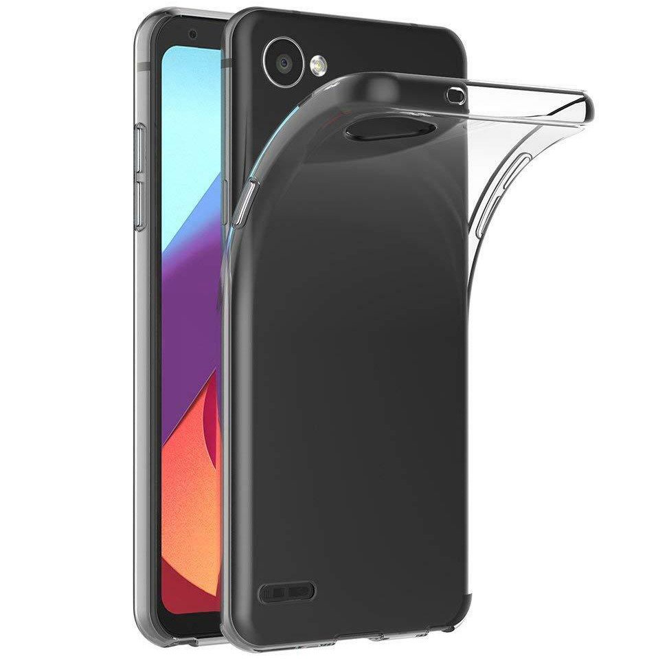 Silicone Cover For LG Q6 Clear