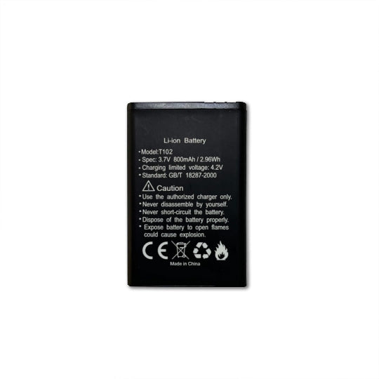 Original TOKVIA Battery 3.7V 800Mah mobile phone model T102
