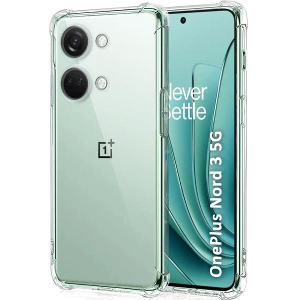 VOLTE-TEL CASE ONEPLUS NORD 3 5G 6.74" SLIMCOLOR AIR TPU CAMERA GUARD TRANSPARENT