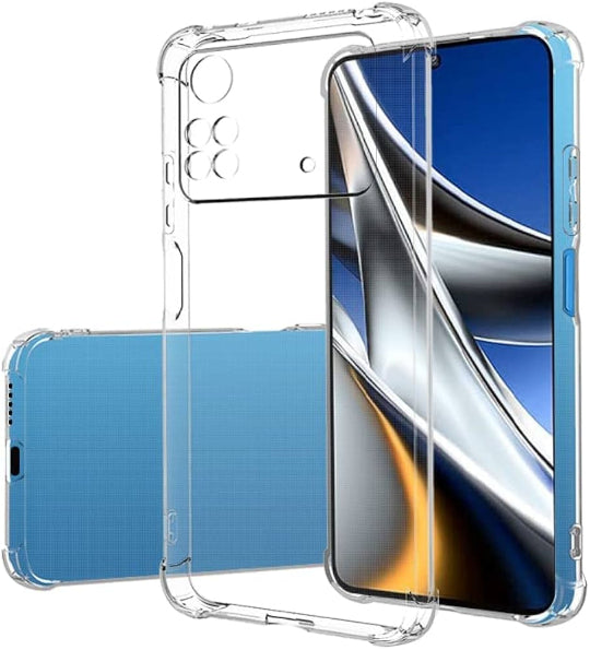 Transparent Silicone Back Case for Xiaomi Poco M4 Pro 4G