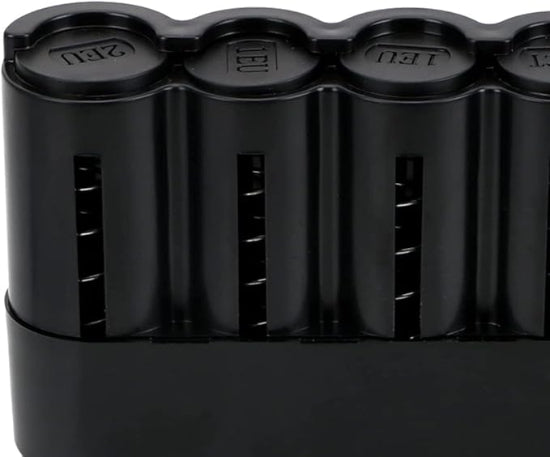 Waiter's coin case 5 places Universal Coin Holder Money Boxes Portable Coin Case Storage Box, Rounded Coin Holders for Cashiers, Waiters, Taxi Drivers (Black)