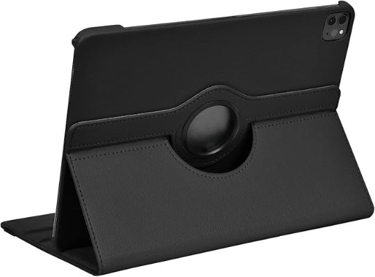 360° Rotating Stand Book Case For Ipad Pro 12.9" / Ipad 12.9" 2022 / 2021 / 2020 (Black)