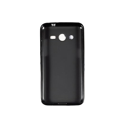 Soft Silicone Back Cover Case For Samsung Galaxy Core 2 G355 Black