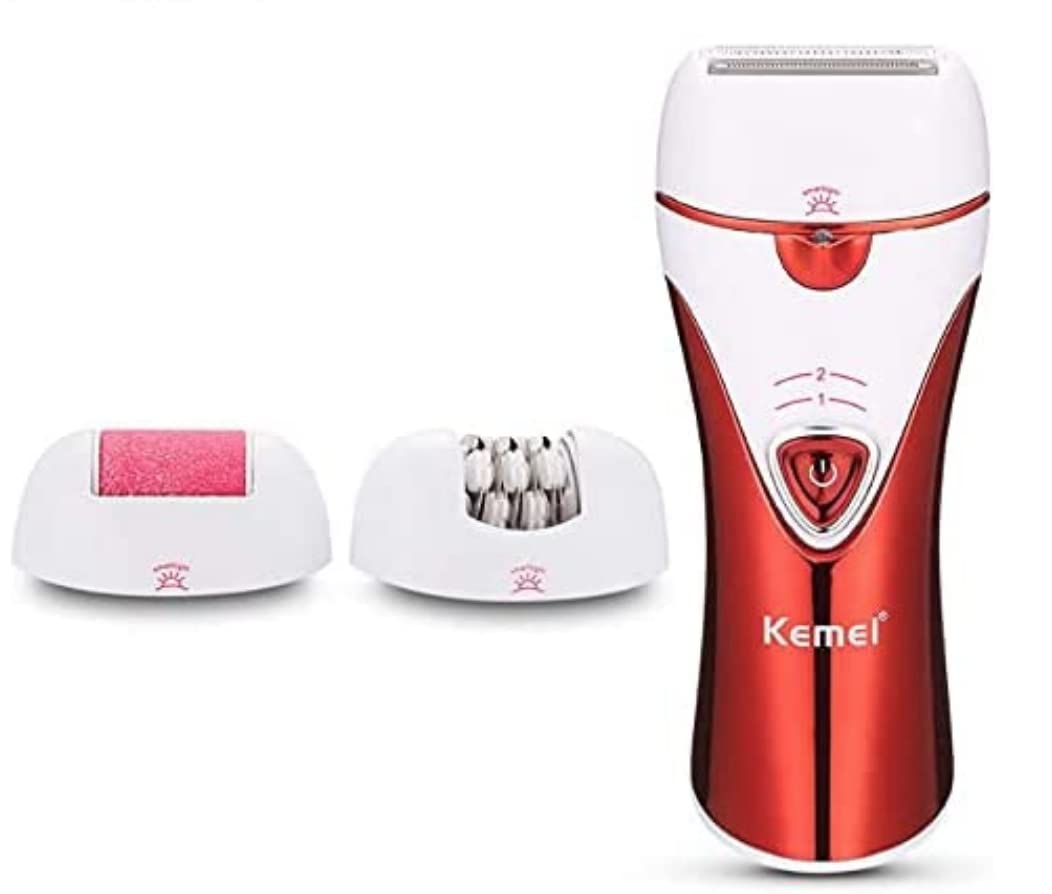 KEMEI Hair Removal Shaving Feet Care Manicure&Pedicure With Only One Appliance 3 IN 1 Beauty Tools Kit KM-1107