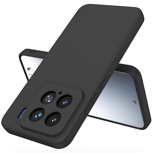 Fashion Case TPU Silicone Back Cover For Xiaomi 15 (Black)