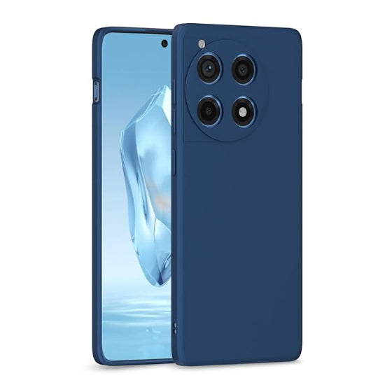 Tpu Silicone Back Cover Case for oneplus 12R Dark Blue