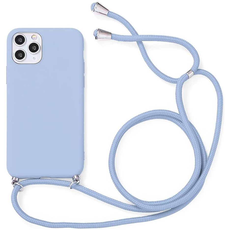 Silicone Cover With Cord For Samsung A22 5G