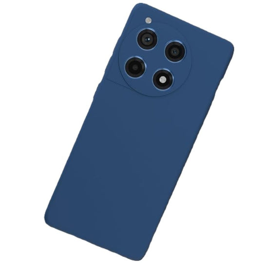 Tpu Silicone Back Cover Case for oneplus 12R Dark Blue