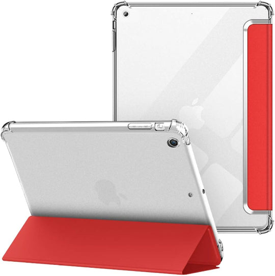 Premium Tri-fold Flip Case for iPad Mini 1 / 2 / 3 Red