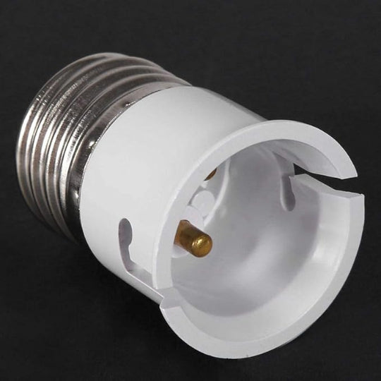 Household E27 To B22 Light Bulb Socket Adapter Converter Base