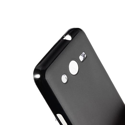 Soft Silicone Back Cover Case For Samsung Galaxy Core 2 G355 Black