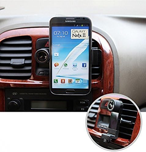 Compatible Car Air Vent Mount Rotating Phone Holder (Black)
