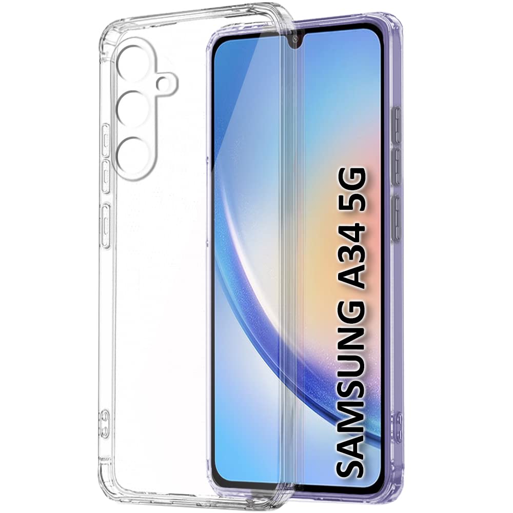 Silicone Back Cover For Galaxy A34 4G/5G