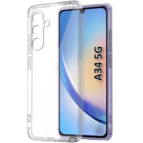 Silicone Back Cover For Galaxy A34 4G/5G