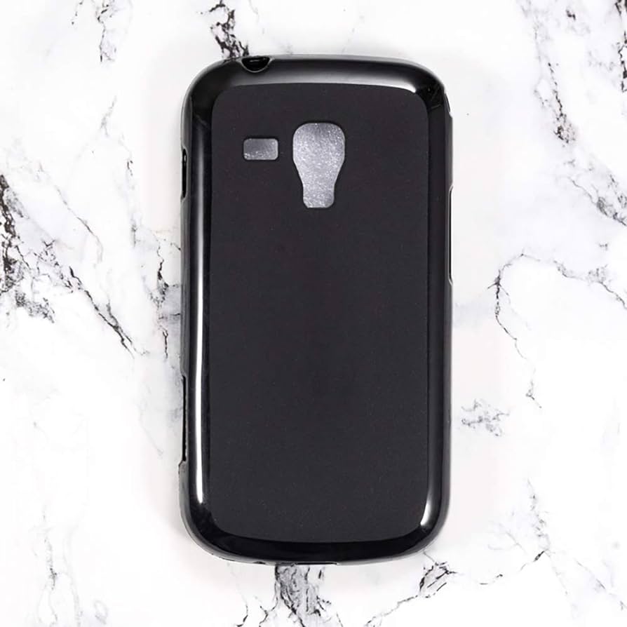 Silicone Cover For Samsung s7562 S Duos Black