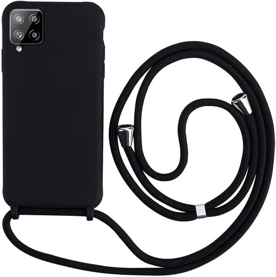 Silicone Cover With Cord For Samsung A12 / M12