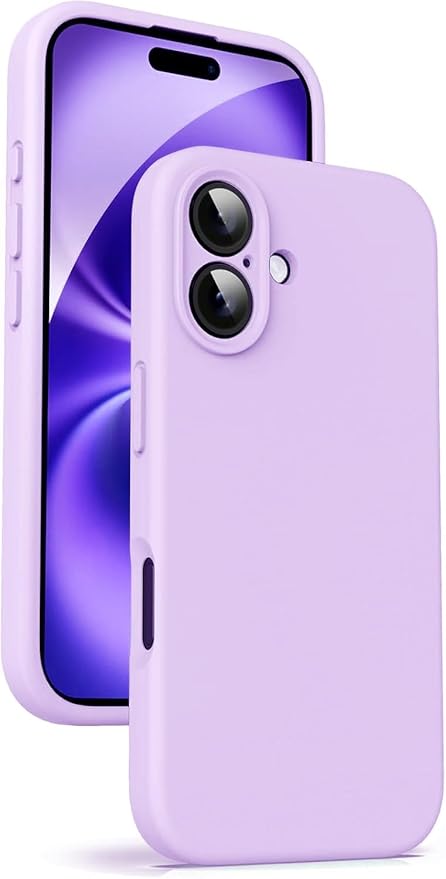 Premium Silicone Back Cover Case For Iphone 17