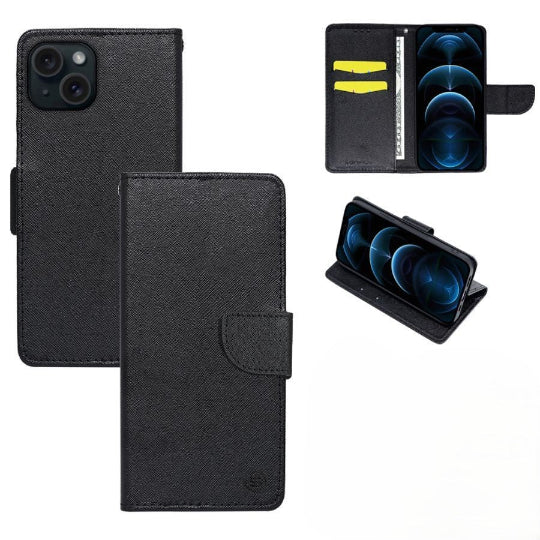 Premium Quality Book Cover Case for Iphone 15
